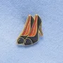 Decorative frescoes - Pin Shoes black - ILARIA.I
