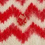 Decorative frescoes - Pin Mittens Red - ILARIA.I