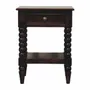 Night tables - Artisan Furniture Solid Wood Vienna 1-Drawer Nightstand - ILARIA.I