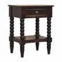 Night tables - Artisan Furniture Solid Wood Vienna 1-Drawer Nightstand - ILARIA.I