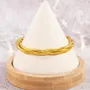Jewelry - Jonc bouddhiste twist fin DORE - ILARIA.I
