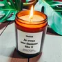 Objets de décoration - Bougie Parfumée - Je veux une flamme like U - Musc blanc – 160g - ILARIA.I