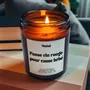 Decorative objects - Scented Candle - Red Wine Break for Baby - White Musk - 160g - ILARIA.I