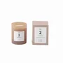Cloisons - NO. 2 - Green Gardenia Bougie parfumée, Rose, Cire naturelle - ILARIA 2.0