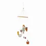 Barrettes - Rosana Mobile, Brown, Cotton - ILARIA 2.0