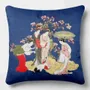 Linge - Splendeurs d'Edo 1 - Housse Coussin Velours 45cm x 45cm - ILARIA.I