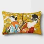 Linge - Splendeurs d'Edo 10 - Housse Coussin Velours 30cm x 50cm - ILARIA.I