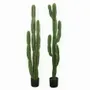Décorations florales - Cactus artificiel en pot plastique noir - 2 modèles - ILARIA.I