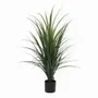 Décorations florales - Yucca artificiel en pot noir - ILARIA.I