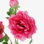 Décorations florales - Tige de pivoines artificielles – 2 fleurs et 1 bourgeon �� Rose - ILARIA.I