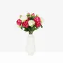 Décorations florales - Tige de pivoines artificielles – 2 fleurs et 1 bourgeon �� Rose - ILARIA.I