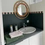 Wallpaper - Harlequin Border - Pink & Green - ILARIA.I