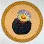 Dessous de plat - Dessous de verre - Cactus Sottobicchiere Rotondo - #01 - ILARIA.I