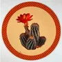 Table mat - Coasters - Cactus Sottobicchiere Rotondo - #04 - ILARIA.I