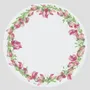 Table mat - Bottle coaster - Girofiori Sottobottiglia Rotondo - #06 - ILARIA.I