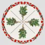 Sets de table - Sets de table - Leaf man Sottopiatto Rotondo - #01 - ILARIA.I