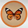 Table mat - Coasters - Farfalla 2.0 Sottobicchiere Rotondo - #02 - ILARIA.I
