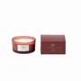 Cloisons - COZY - Nectarine Bougie parfumée, Rouge, Cire naturelle - ILARIA 2.0