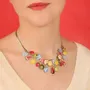 Bijoux - COLLIER JOLIE JOLIE COULEUR ARGENT MULTI - ILARIA.I