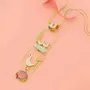 Bijoux - COLLIER PLUME COULEUR DORE MULTI - ILARIA.I