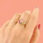 Bijoux - BAGUE PLUME COULEUR DORE MULTI - ILARIA.I