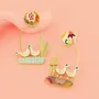 Bijoux - PUCES PLUME COULEUR DORE MULTI - ILARIA.I