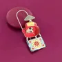 Jewelry - CHANAPE BROOCH, SILVER AND RED COLOUR - ILARIA.I