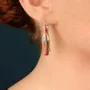 Bijoux - DORMEUSES BLUE COULEUR ARGENT MULTI - ILARIA.I
