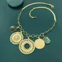 Bijoux - COLLIER SOLEDAD COULEUR DORE VERT - ILARIA.I