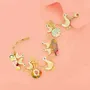 Bijoux - BRACELET PLUME COULEUR DORE MULTI - ILARIA.I