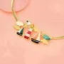 Bijoux - COLLIER HORIZON COULEUR DORE MULTI - ILARIA.I