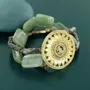 Bijoux - BRACELET SOLEDAD COULEUR DORE VERT - ILARIA.I