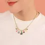 Bijoux - COLLIER HORIZON COULEUR DORE MULTI - ILARIA.I