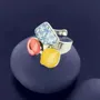 Bijoux - BAGUE JOLIE JOLIE COULEUR ARGENT MULTI - ILARIA.I