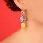 Bijoux - DORMEUSES JOLIE JOLIE COULEUR ARGENT MULTI - ILARIA.I
