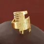 Jewelry - SWAHILI RING GOLD COLOUR - ILARIA.I