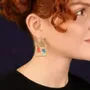 Jewelry - CURIOUS SLEEPERS GOLD MULTI COLOR - ILARIA.I