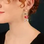 Jewelry - SILVER MULTI COLOR CHIPS - ILARIA.I