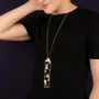 Bijoux - COLLIER CURIEUSE COULEUR DORE MULTI - ILARIA.I