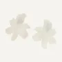 Jewelry - 5 petals clip earrings - Lis Blanc - ILARIA.I