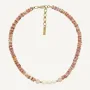Jewelry - 3 pearls short necklace - Spiaggia Rosa - ILARIA.I