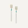 Bijoux - Boucles d'oreilles poussoir pampille nacre blanche - Milos - ILARIA.I