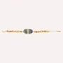Bijoux - Bracelet ajustable médaillon nacre noire - Alegria Beach - ILARIA.I