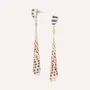 Bijoux - Boucles d'oreilles poussoir pendant TEREBRA AREOLATA - Alona - ILARIA.I