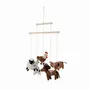 Barrettes - Gunni Mobile, Marron, Coton - ILARIA 2.0