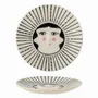 Accessoires à poser - Carolin Assiette, Noir, Grès - ILARIA 2.0