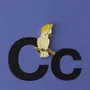 Decorative frescoes - Pin Cockatoo - ILARIA.I