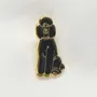 Fresques décoratives - Pin Poodle black - ILARIA.I