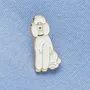 Fresques décoratives - Pin Poodle white - ILARIA.I