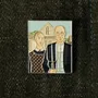 Decorative frescoes - Pin American Gothic - Grant Wood, 1930 - ILARIA.I